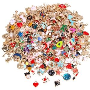 Random Gold Charm Necklace!